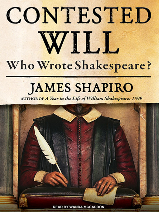 Title details for Contested Will by James Shapiro - Wait list